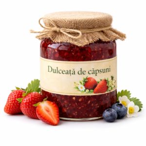 Dulceață ⁄ Gem de căpșuni — producător local