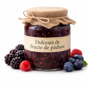 Gem de fructe de pădure – producător local
